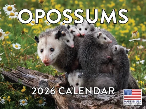 Vista 93 de Calendario mensual de pared de alpaca 2025 Fabricado en Estados Unidos
