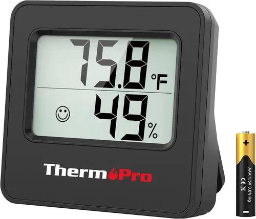 Vista 11 de ThermoPro TP357 - Termómetro higrómetro digital para interiores de 260 pies, termómetro Bluetooth medidor de humedad con aplicación inteligente