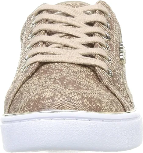 Vista 2 de GUESS Beckie Womens BeigeBrown Sneakers-UK
