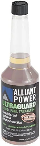Vista 2 de Alliant Power ULTRAGUARD Tratamiento de combustible diésel, paquete de 4 pintas # AP0501
