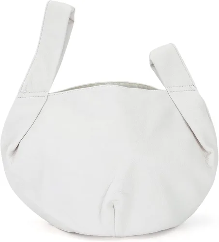 Vista 3 de Earnda Bolsa pequeña para mujer bolsa de mano suave con asa superior bolsa de mano con nudo de muñeca