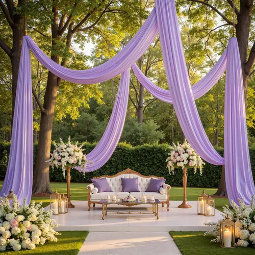 Vista 12 de Cortina de techo beige de 20 x 40 pies para bodas, 4 paneles sin arrugas, 40 pies de largo, cortinas drapeadas para bodas, cumpleaños y fiestas