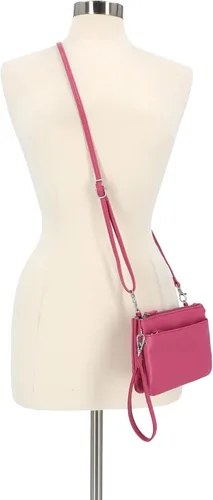 Vista 4 de Mundi Brady RFID - Bolso cruzado para teléfono celular para mujer