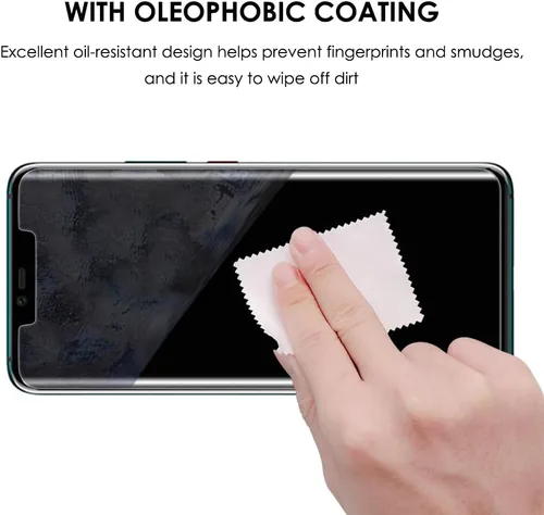Vista 7 de Paquete de 3 protectores de pantalla para Huawei Mate 20 Pro, vidrio templado [juego UV], adhesivo de pantalla completa de borde a borde, reparación
