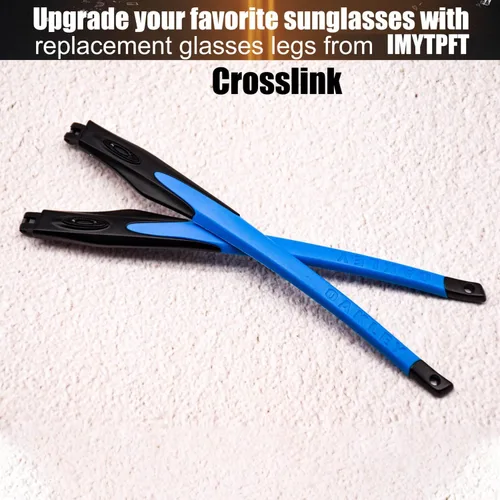Vista 4 de Juego de 3 colores, compatible con patas de gafas, Oakleys Crosslink