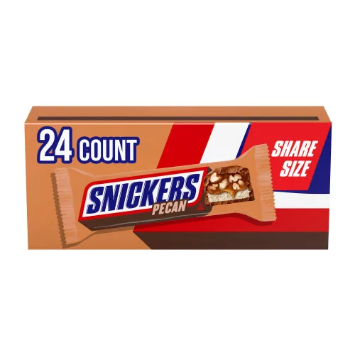 Vista 11 de Barras de caramelo y chocolate tamaño grande Snickers