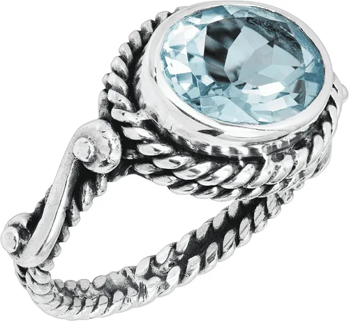 Vista 2 de Silpada Torrington Blue Topaz Ring in Sterling Silver
