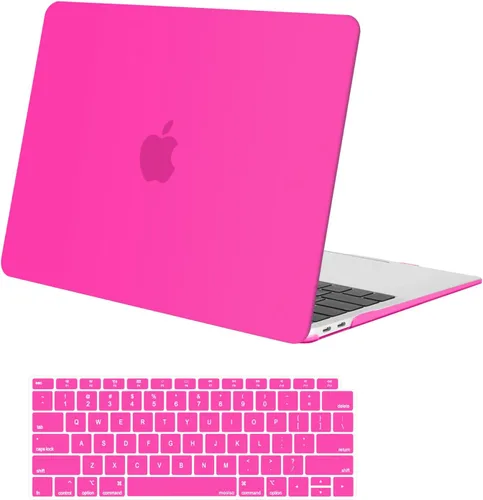 Vista 17 de MOSISO - Compatible con funda para MacBook Air de 13 pulgadas, versión 2022, 2021, 2020, 2019, 2018, A2337 M1 A2179 A1932, Touch ID, carcasa rígida