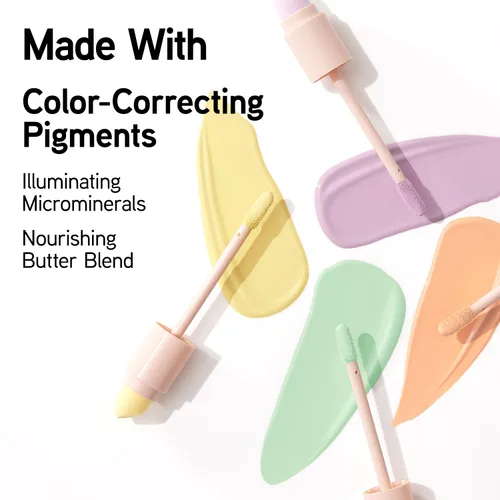 Vista 5 de Physicians Formula Butter Glow Corrector, neutraliza el enrojecimiento y oculta imperfecciones, impregnado con ingredientes iluminadores y Verde