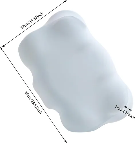 Vista 2 de Almohada ergonómica de espuma viscoelástica para soporte de cuello