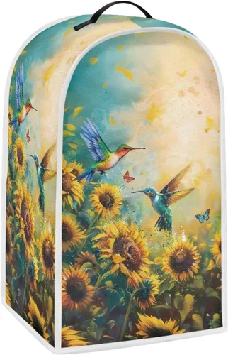 Vista 44 de Blender Dust Cover, Stand Mixer or Coffee Maker Appliance Cover, Anti Fingerprint Polyester Dust Proof Stain Resistant Blender Cover for Home