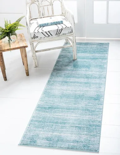 Vista 13 de Unique Loom Uptown Collection - Alfombra Madison Avenue (8 x 10 pies, rectangular, marrón y marfil)