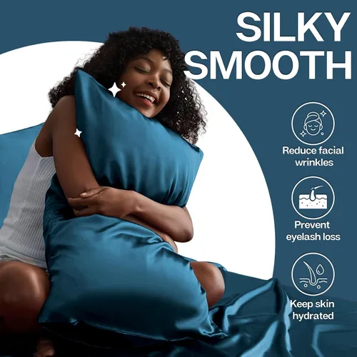 Vista 107 de MR&HM - Funda de almohada de satén