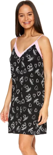 Vista 2 de bebe Conjunto de pijama de camisón y bata corta para mujer, pijamas a juego para mujer