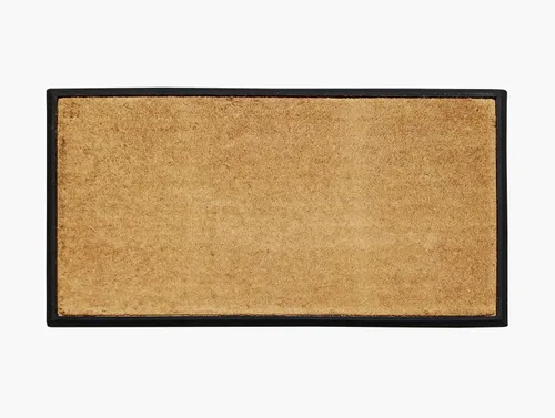 Vista 8 de A1HC Tapete para Puerta de Fibra de Coco Natural y Caucho, 30"x48" – Grueso, Duradero, Resistente, Anti-Desprendimiento, Resistente a la Medio