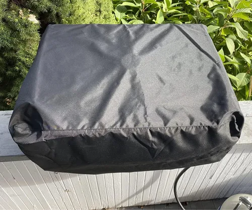 Vista 6 de Westeco Cubierta de plancha de 17 pulgadas para parrilla de mesa Blackstone de 17 pulgadas, resistente, impermeable, resistente a la intemperie