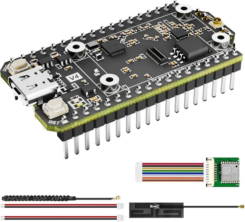 Vista 12 de Heltec V4 ESP32 LoRa placa de desarrollo sin OLED ESP32-S3 27dBm de alta potencia SX1262 Chip para dispositivos meshtásticos Arduino LoRaWAN WiFi