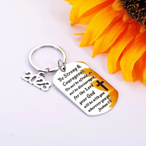 Vista 2 de Regalos de versículo bíblico para mujeres y hombres, llavero religioso, regalos para adolescentes, niños, niñas, regreso a la escuela, regalo