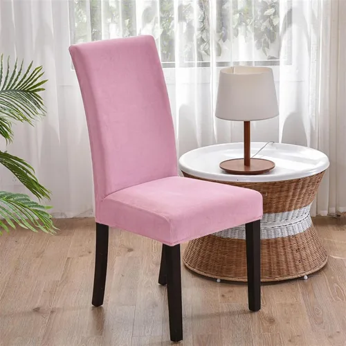 Vista 15 de Lifup Fundas de terciopelo para sillas de comedor, fundas elásticas y suaves para silla Parson lavable, protector de silla para el hogar, hotel