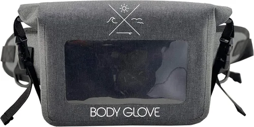 Vista 7 de Body Glove Costa Riñonera impermeable para deportes, senderismo, playa con bolsillo transparente para teléfono