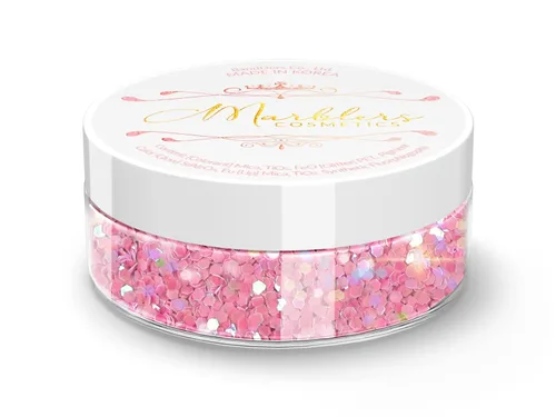 Vista 139 de MARBLERS Polvo de mica natural grueso [perla azul acero] 0.11 onzas (0.11 oz) altamente pigmentado no tóxico, vegano, libre de crueldad animal