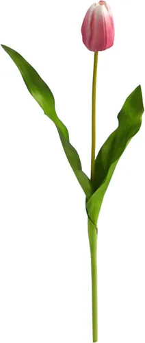 Vista 6 de Nearly Natural Flor artificial de tulipán holandés de 23 pulgadas (juego de 12)