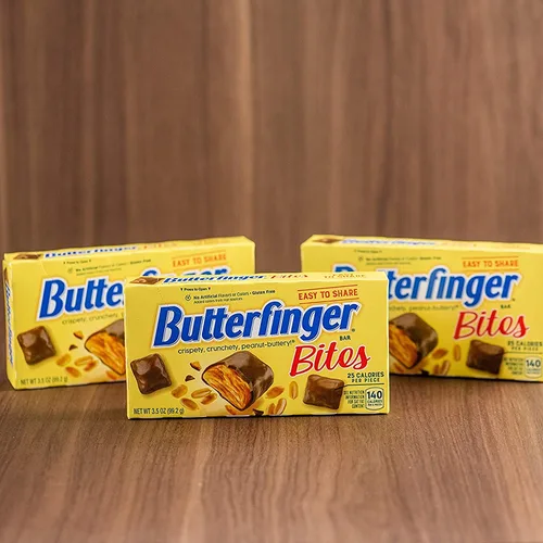 Vista 3 de Butterfinger Barras de caramelo