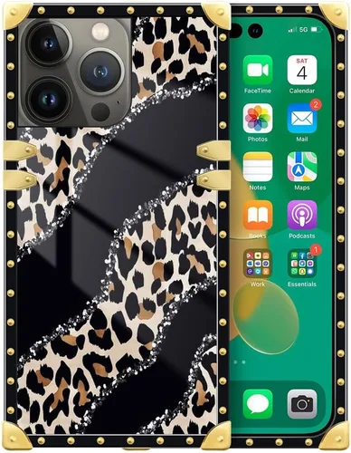 Vista 26 de DAIZAG Funda compatible con iPhone 14 Pro Max, funda de Angel Wings Girl para iPhone 14 Pro Max, decoración de metal de TPU suave a prueba de golpes