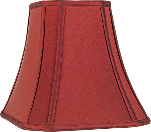Vista 3 de Springcrest - Pantalla para lámpara de esquina, color rojo carmesí