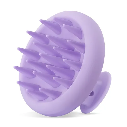 Vista 13 de HEETA Masajeador de Cuero Cabelludo para el Crecimiento del Cabello, Exfoliador de Cuero Cabelludo con Cerdas Suaves, Diseño de Silicona Integrado