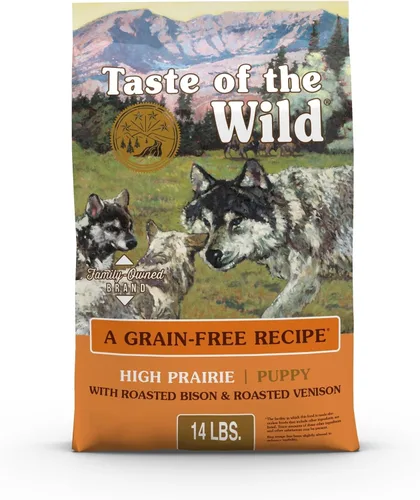 Vista 12 de Taste of the Wild High Prairie - Receta sin cereales con bisonte asado y venado. Alimento seco para cachorros, hecho con alta proteína de carne real