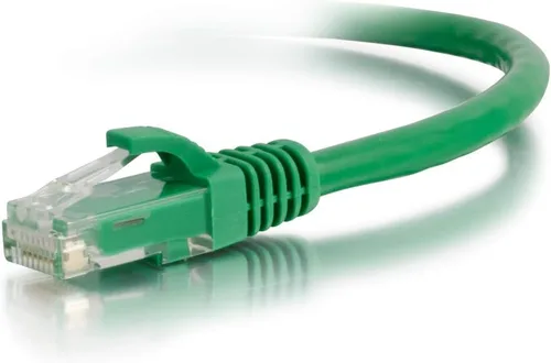 Vista 7 de C2G 00740 Cable Cat6a - Cable de conexión de red Ethernet blindado sin enganches, aguamarina (1 pie, 1.0 ft)