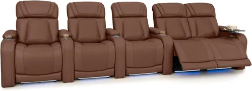 Vista 19 de Seatcraft Caliente Asiento de cine en casa Tabaco Sillón Individual