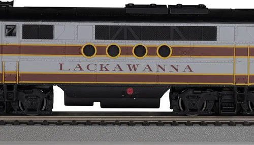 Vista 3 de Bachmann Trenes - FT - DCC WOWSOUND Locomotora equipada con valor sonoro - Lackawanna - Escala HO, gris prototípico y granate, (68913)