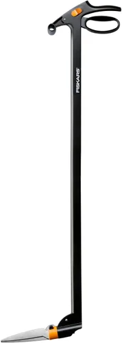 Vista 12 de Fiskars PowerLever 1001565 - Tijeras multifuncionales para setos y césped, alcance de hasta 8.2 ft, color negro/naranja