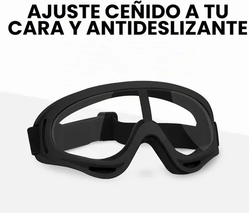 Vista 3 de YSCare Gafas Protectoras, Gafas de Seguridad, Lentes Compatibles con Pistolas Nerf para Batalla de Juego Paquete de 2 gafas - Blanco y negro
