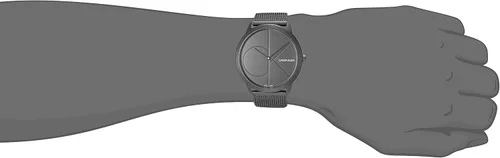 Vista 4 de Calvin Klein Minimal - Pulsera de malla para hombre con logotipo CK