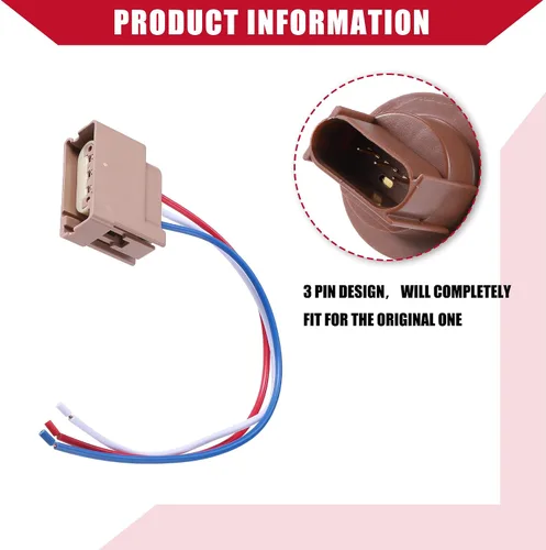 Vista 6 de No.2U5Z13411SA - Soporte para lámpara trasera y de coche con arnés de cable para Ford F-150 2004-2017, conector de señal de luz, plástico, 1 unidad