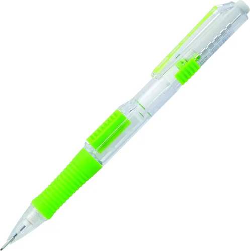 Vista 2 de Pentel QUICK CLICK - Portaminas mecánico (0.7mm), cuerpo verde, caja de 12 lápices (PD217D)