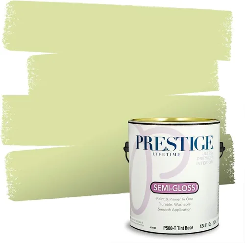 Vista 12 de PRESTIGE Pintura exterior e imprimación en uno, aventura, plano, 1 galón