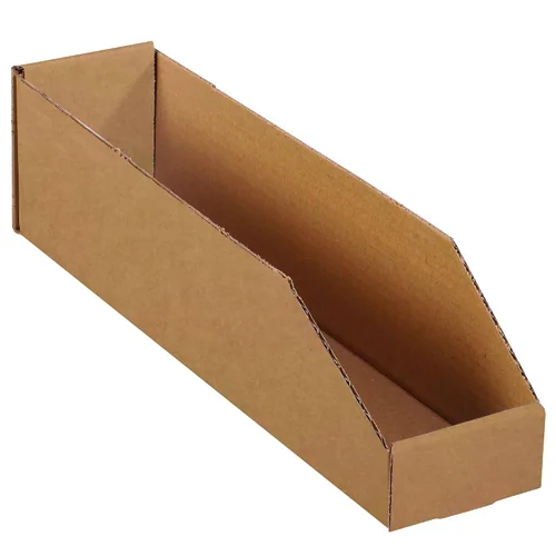 Vista 32 de Box USA BBINBIN29K Cajas de contenedores de tapa abierta, 2" x 9" x 4-1/2", kraft (paquete de 25)