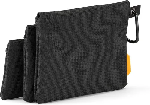 Vista 6 de ToughBuilt Bolsas de cierre de 3 piezas, bolsas de almacenamiento de tela balística 1680D resistentes con asas y cremalleras reforzadas