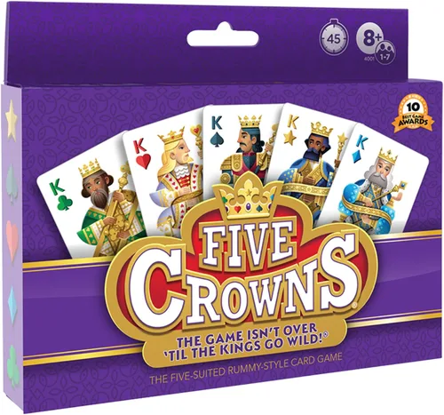 Vista 8 de Paquete de 4 juegos de cartas para niños de Five Crowns