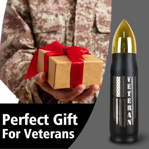 Vista 7 de Vaso de 17 onzas con tapa, regalo ideal para el Día del Padre, cumpleaños, Día de los Veteranos, Navidad, perfecto para la fuerza aérea, la armada