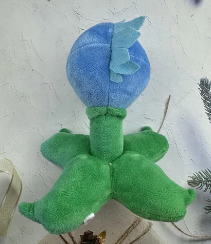 Vista 6 de JHESAO 8 "Plantas de guisantes y zombies Peashooter Plush Zombies Toys PVZ Plush 1 2 Peluche suave muñeca de guisante de hielo juguete nuevo