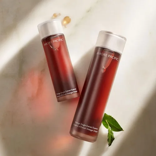 Vista 6 de AMOREPACIFIC Vintage Single Extract Essence Anti-Aging Korean Antioxidant Green Tea Face Serum, Boosts Hydration & Radiance