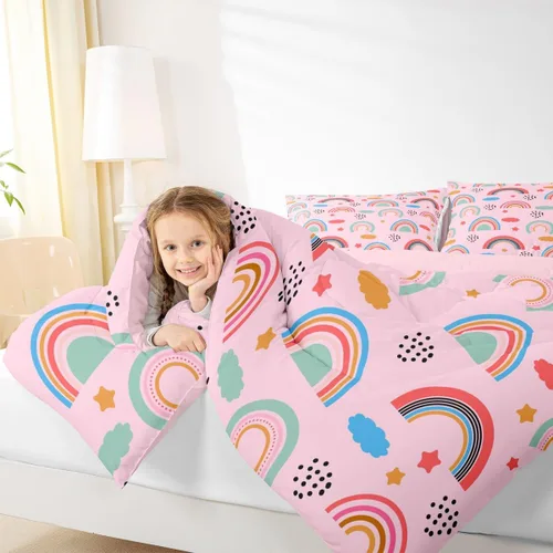 Vista 18 de Homewish Juego de edredón de juegos deportivos de pelota, tamaño twin, juego de ropa de cama de béisbol y baloncesto, 2 piezas para niños