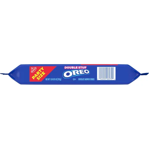 Vista 18 de OREO - Galletas de sándwich con doble relleno de chocolate, tamaño para fiestas, 24.95 onzas Siempre hecho con cacao real, certificado Kosher