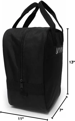 Vista 3 de Pyramid Prime One Bolsa Individual de Transporte para 1 Bola de Boliche con Soporte Grande Acolchado de Espuma para Bola de Boliche - Sostiene un