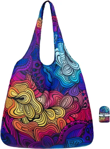 Vista 15 de Nanobag XL - Ultralight 25L Heavy Duty Foldable, Reusable Grocery & Travel Tote Bag